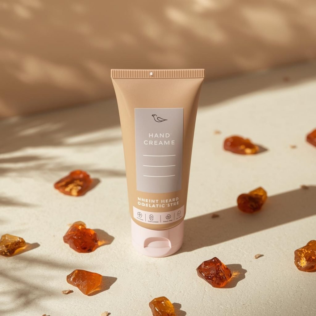 crema all'ambra per mani secche di yope