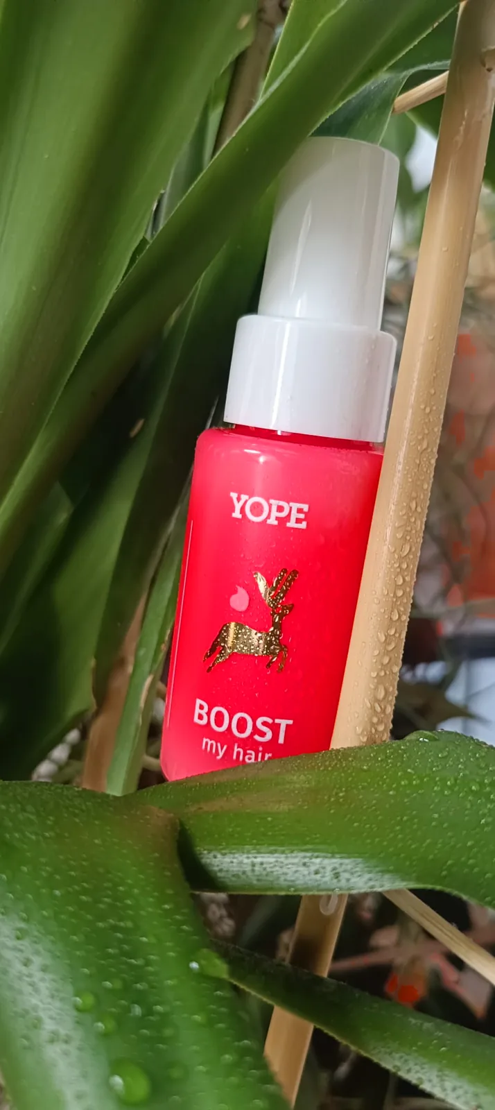 yope boost my hair siero punte