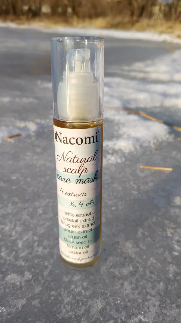 Maschera naturale per capelli 4 oli Nacomi